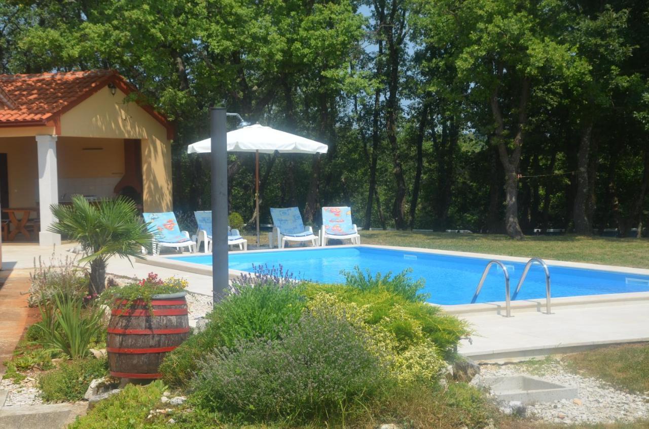 Villa Fragola - Holiday House With Large Garden Tinjan Zewnętrze zdjęcie